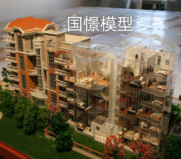 神池县建筑模型