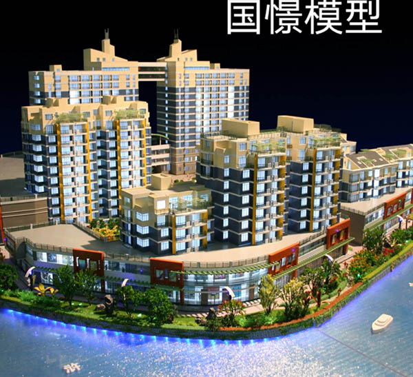神池县建筑模型