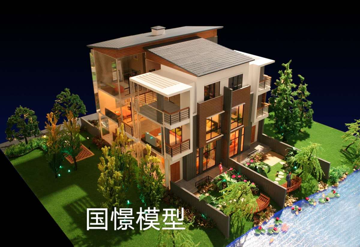 神池县建筑模型